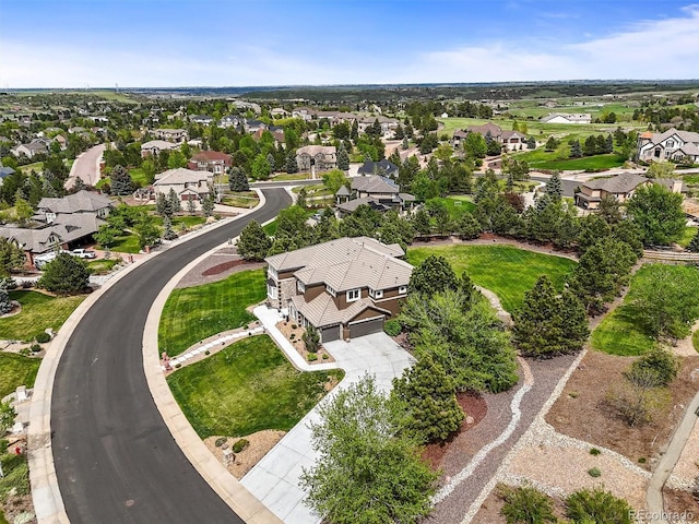 8518 High Rdg, Castle Pines, CO 80108 - aerial perspective of suburban area