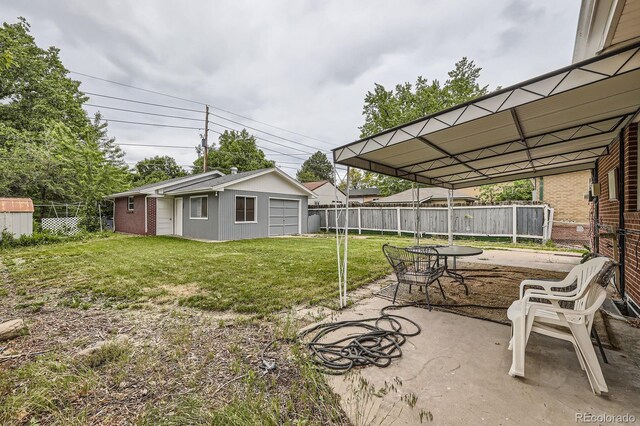 1824 S Columbine St, Denver, CO 80210 - view of yard with an outdoor structure