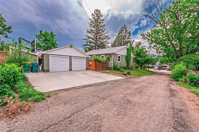 1325 N Foote Ave, Colorado Springs, CO 80909 - view of front of home with stucco siding and an outbuilding