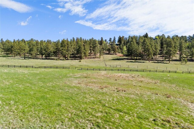 1819 Nova Rd, Pine, CO 80470 - view of yard with a rural view