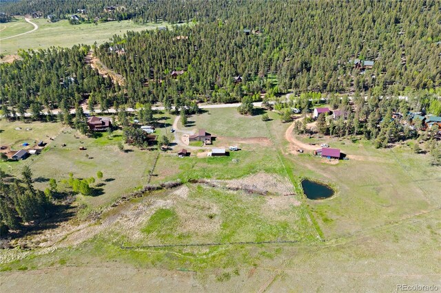 1819 Nova Rd, Pine, CO 80470 - aerial view of property's location with a forest