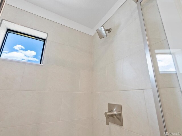 2036 S Holly St Unit 4, Denver, CO 80222 - room details featuring a tile shower