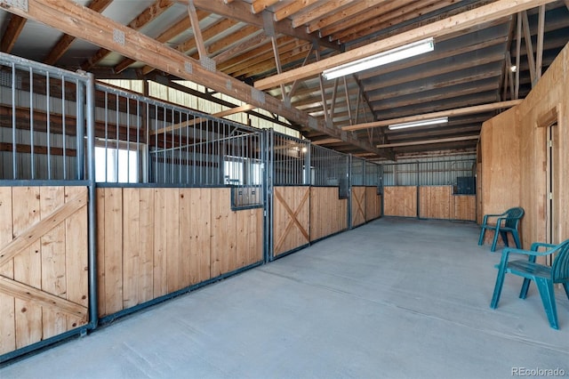 view of stable