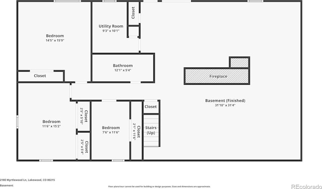 2180 Myrtlewood Ln, Lakewood, CO 80215 - view of home floor plan