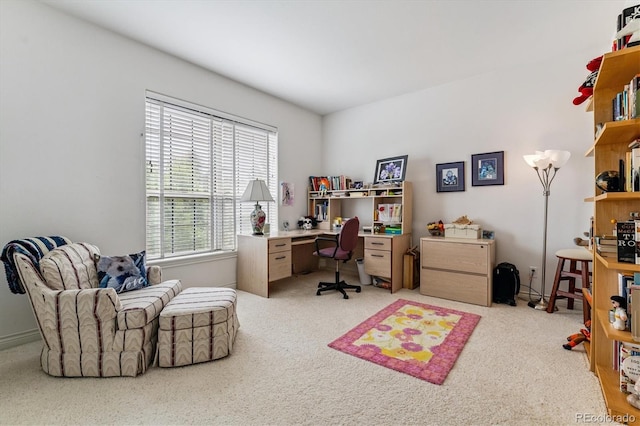 9411 E Hidden Hill Ln, Lone Tree, CO 80124 - view of carpeted home office