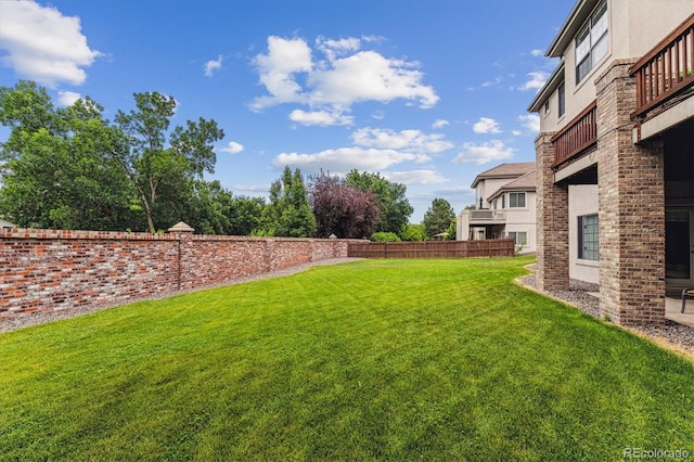9411 E Hidden Hill Ln, Lone Tree, CO 80124 - view of yard