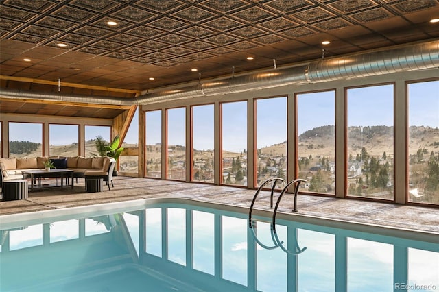 137 Hayden St, Cripple Creek, CO 80813 - indoor pool with a mountain view