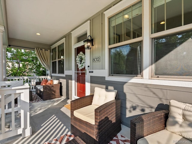 8012 E 50th Dr, Denver, CO 80238 - wooden porch featuring an outdoor living space