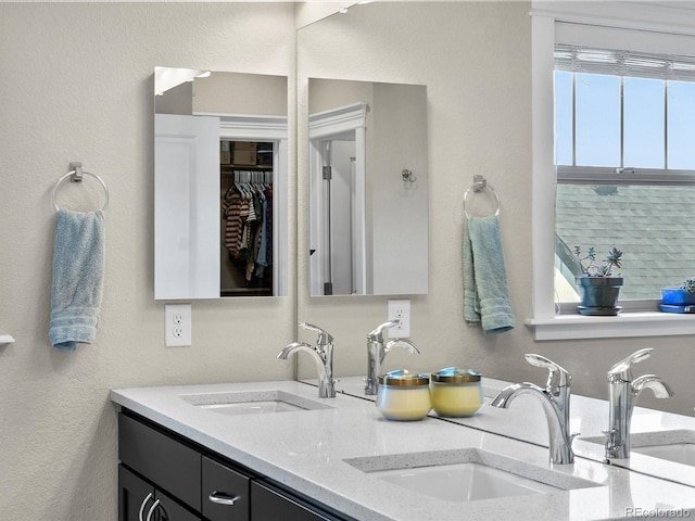8012 E 50th Dr, Denver, CO 80238 - bathroom with double vanity