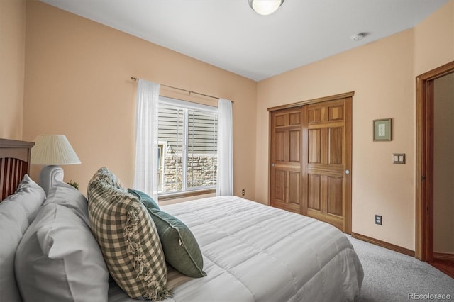 6475 Umber Cir, Arvada, CO 80007 - carpeted bedroom featuring baseboards and a closet