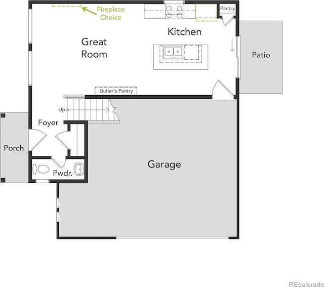 22152 E 38th Pl, Aurora, CO 80019 - floor plan / room layout