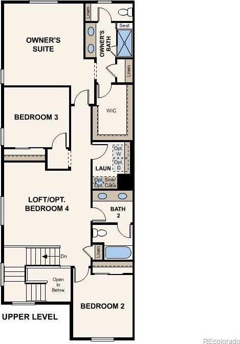 14101 Deertrack Ln, Parker, CO 80134 - home floor plan