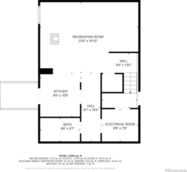 5245 Sapphire Dr, Colorado Springs, CO 80918 - room layout