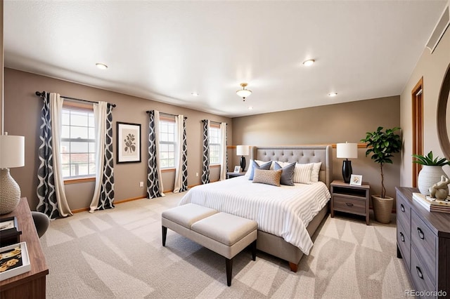 10512 Cimarron St, Longmont, CO 80504 - bedroom with light carpet and recessed lighting