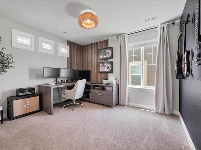 14565 Vancouver Pl, Parker, CO 80134 - office area with light colored carpet and baseboards