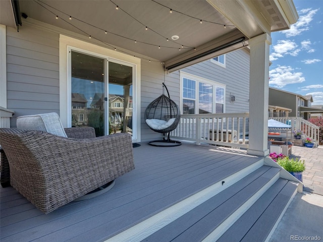14565 Vancouver Pl, Parker, CO 80134 - view of deck