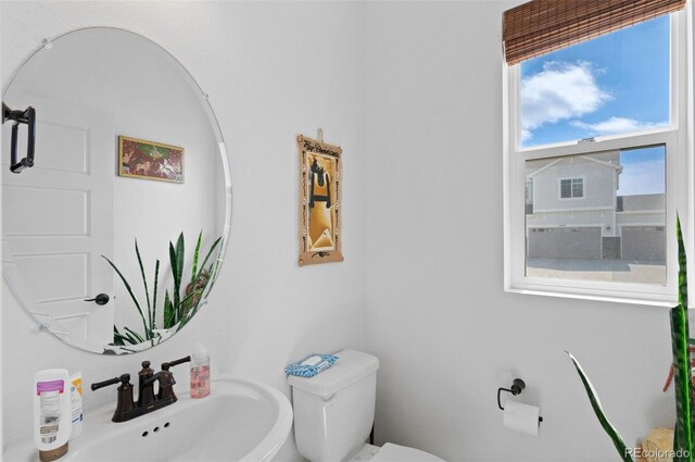 6454 Leathers Ln, Parker, CO 80134 - bathroom with a sink and toilet