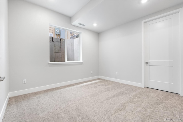 6683 Bridle Creek Pt, Castle Pines, CO 80108 - empty room with carpet and recessed lighting