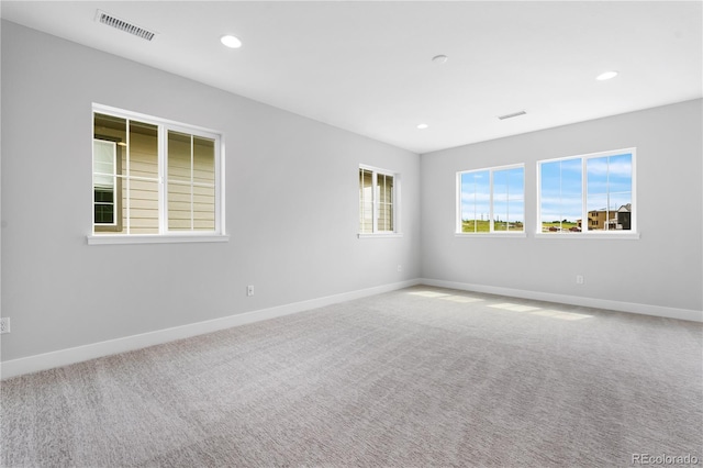 6683 Bridle Creek Pt, Castle Pines, CO 80108 - unfurnished room with recessed lighting and carpet flooring