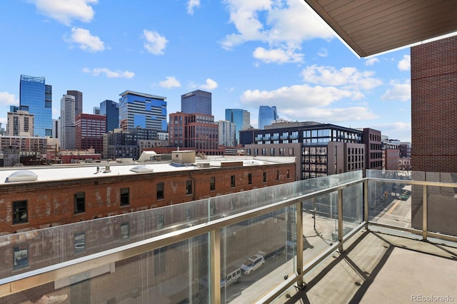 1901 Wazee St Unit 707, Denver, CO 80202 - balcony featuring a view of skyline