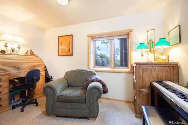 514 Little Baldy Cir, Fairplay, CO 80440 - office with light carpet and baseboards