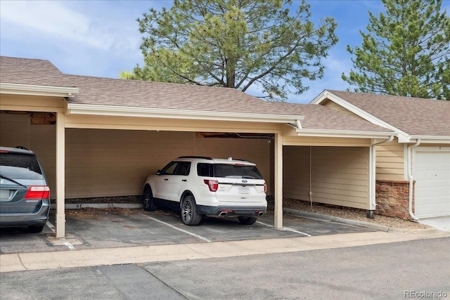 16848 E Gunnison Dr Unit 9E, Aurora, CO 80017 - garage with covered parking
