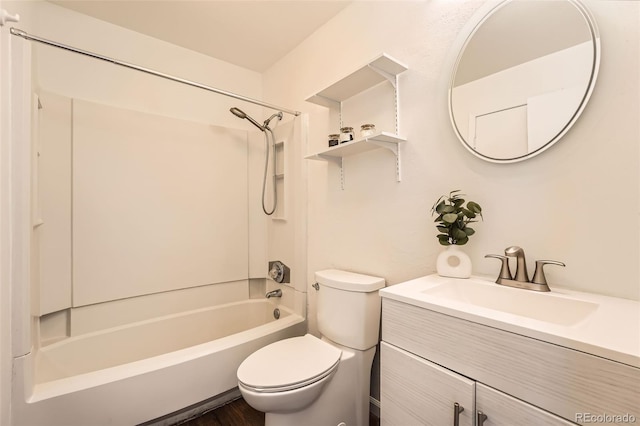 13020 E Linvale Pl, Aurora, CO 80014 - full bathroom with  shower combination, toilet, and vanity