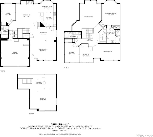 20710 E Princeton Pl, Aurora, CO 80013 - view of room layout