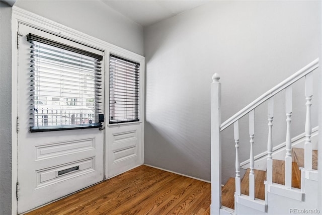 909 W Park Ave, Denver, CO 80205 - entryway with wood finished floors and plenty of natural light