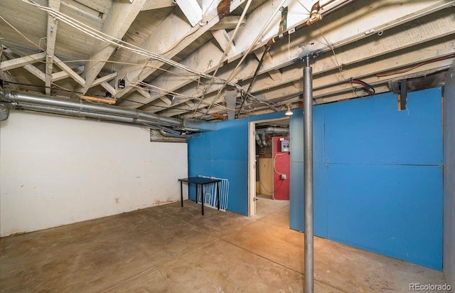 909 W Park Ave, Denver, CO 80205 - view of unfinished basement