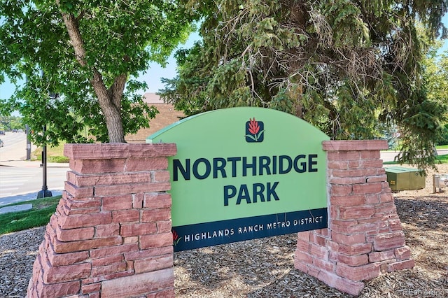 700 Prairie Ridge Rd, Highlands Ranch, CO 80126 - view of community sign