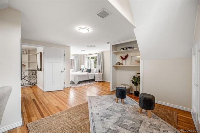 1516 Lafayette St, Denver, CO 80218 - bedroom featuring light wood finished floors and baseboards