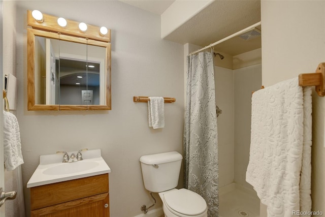15432 Greenstone Cir, Parker, CO 80134 - bathroom featuring vanity and a shower with curtain