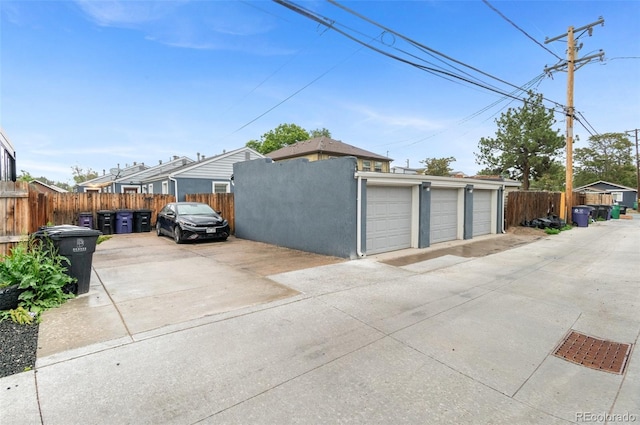1414 W Nevada Pl, Denver, CO 80223 - view of garage