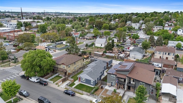 1414 W Nevada Pl, Denver, CO 80223 - aerial perspective of suburban area