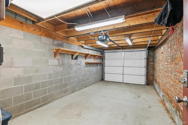 1414 W Nevada Pl, Denver, CO 80223 - garage with a garage door opener