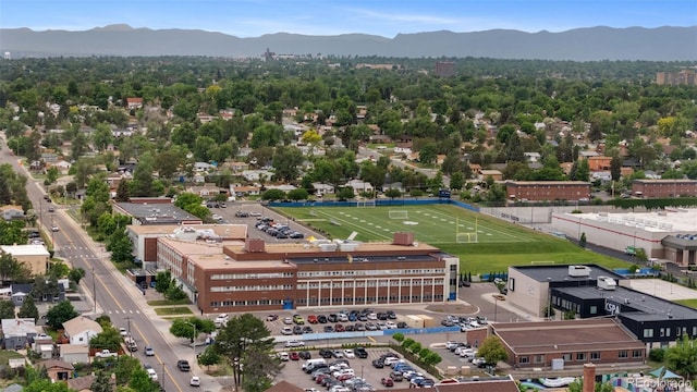 1414 W Nevada Pl, Denver, CO 80223 - aerial view of mountains