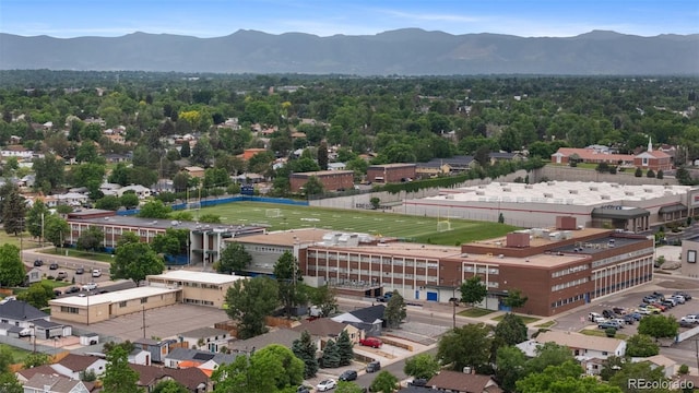 1414 W Nevada Pl, Denver, CO 80223 - bird's eye view of a mountainous background