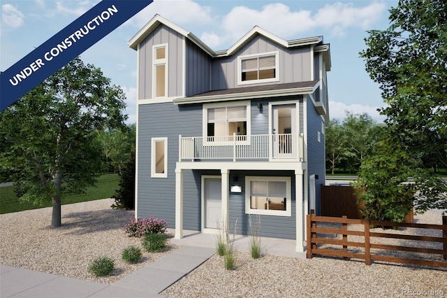 13548 E 103rd Pl, Commerce City, CO 80022 - view of front facade with a balcony