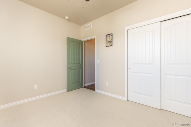 1849 Mud Hen Dr, Colorado Springs, CO 80921 - unfurnished bedroom with carpet floors and a closet