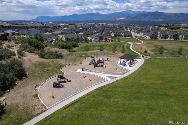 1849 Mud Hen Dr, Colorado Springs, CO 80921 - view of property location with nearby suburban area and a community park