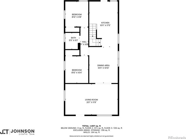 3106 N Franklin St, Denver, CO 80205 - view of room layout