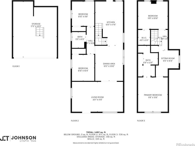 3106 N Franklin St, Denver, CO 80205 - view of floor plan / room layout