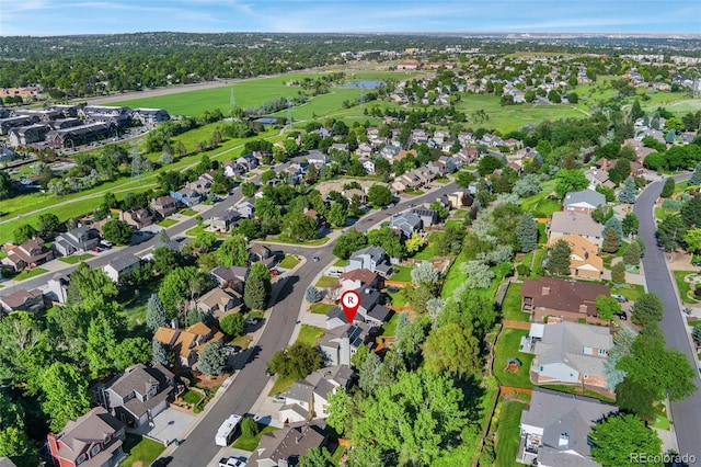 11932 W 56th Cir, Arvada, CO 80002 - aerial view of property and surrounding area with nearby suburban area