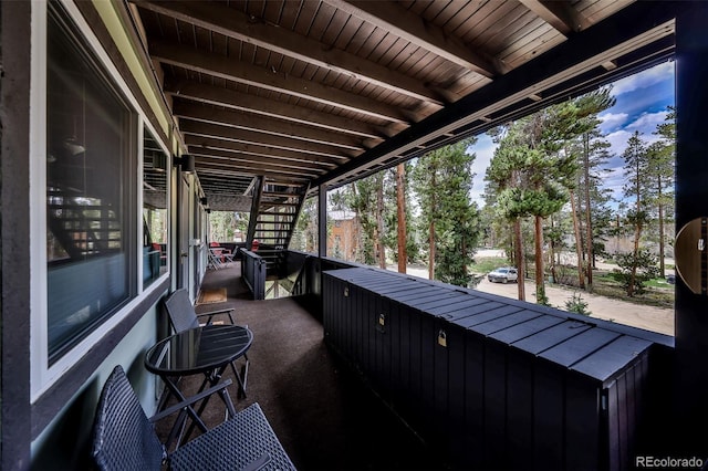 466 Hi Country Dr Unit 109, Winter Park, CO 80482 - view of patio with stairway