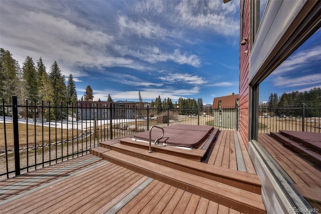 466 Hi Country Dr Unit 109, Winter Park, CO 80482 - view of wooden terrace