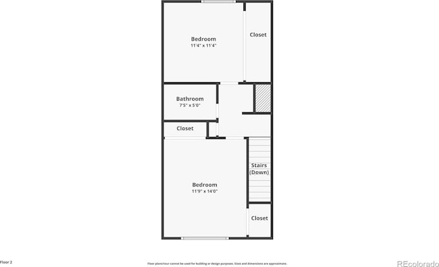 1289 S Monaco Pkwy, Denver, CO 80224 - home floor plan