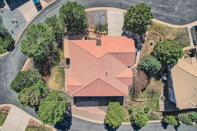 drone / aerial view