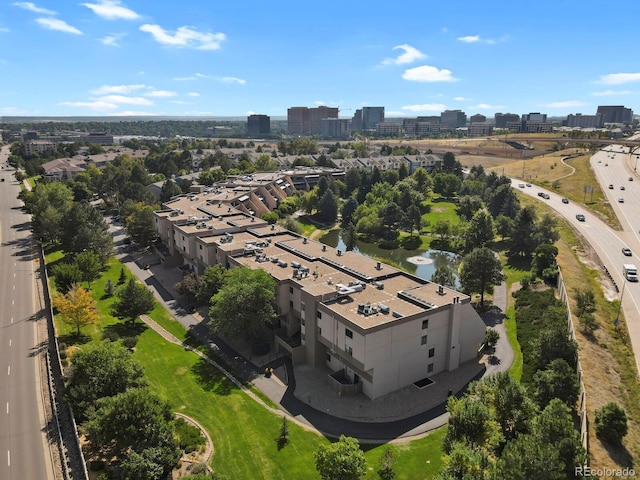 7000 E Quincy Ave Unit 302, Denver, CO 80237 - aerial overview of property's location featuring nearby urban area