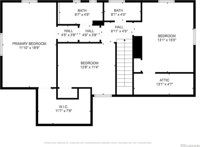 629 Bellaire St, Denver, CO 80220 - property floor plan